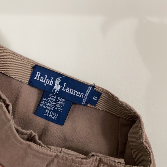 Vintage Ralph Lauren Wool Wrap Skirt - Picture 3 of 4